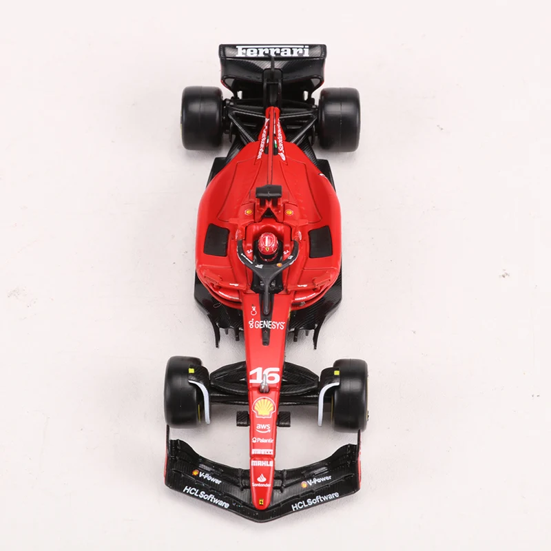 Bburago 1:43 Ferrari SF23 C.Sainz NO.55 /NO.16 Formula One Cars Simulated Alloy Car Model
