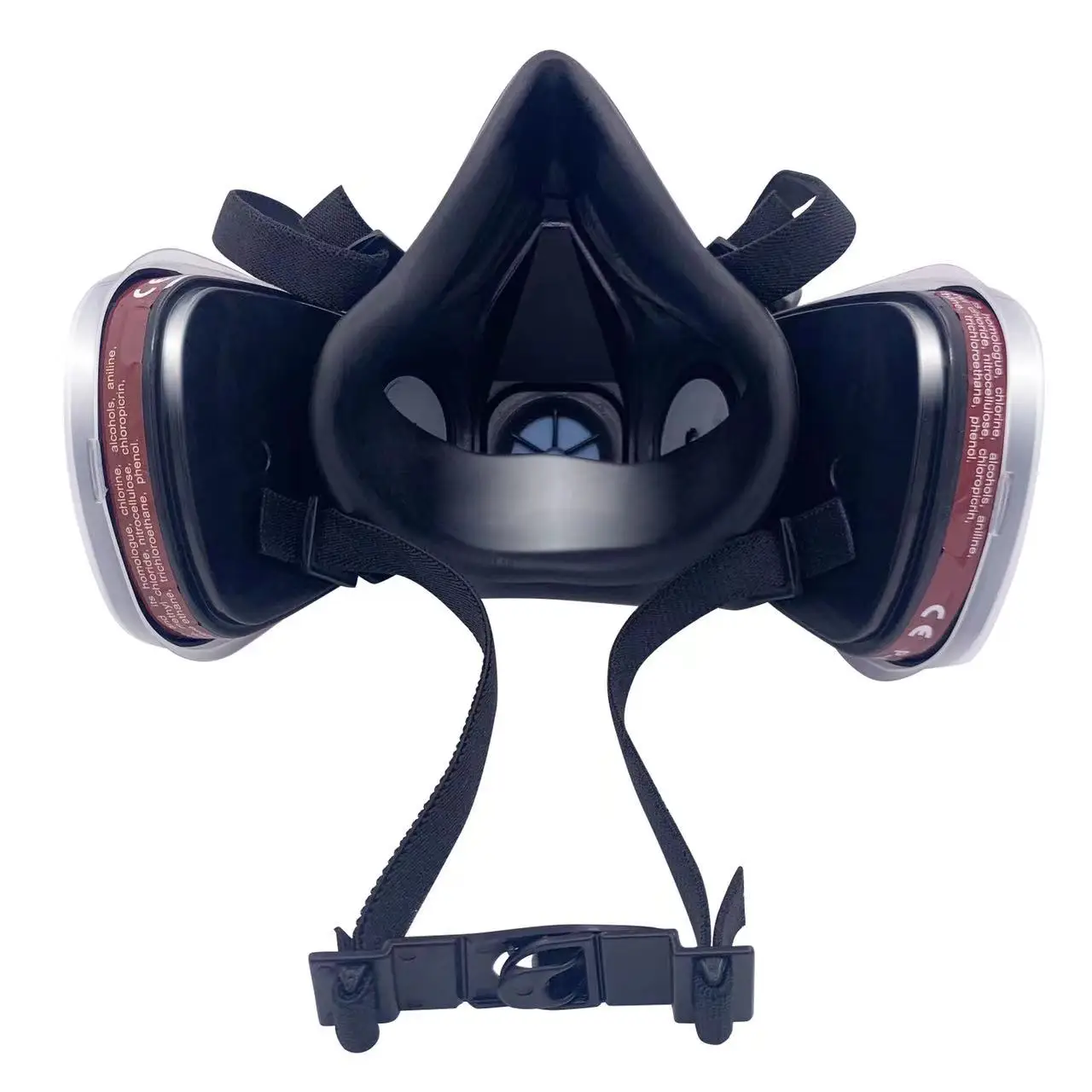 Sf48e271b36c64a3ca6467a13282180d0Z 6200 Dust Gas Mask Anti-fog Safety Goggles Black Half Face Gas Respirator Epoxy Resin Painting Spray Polishing Work Safety Mallzona