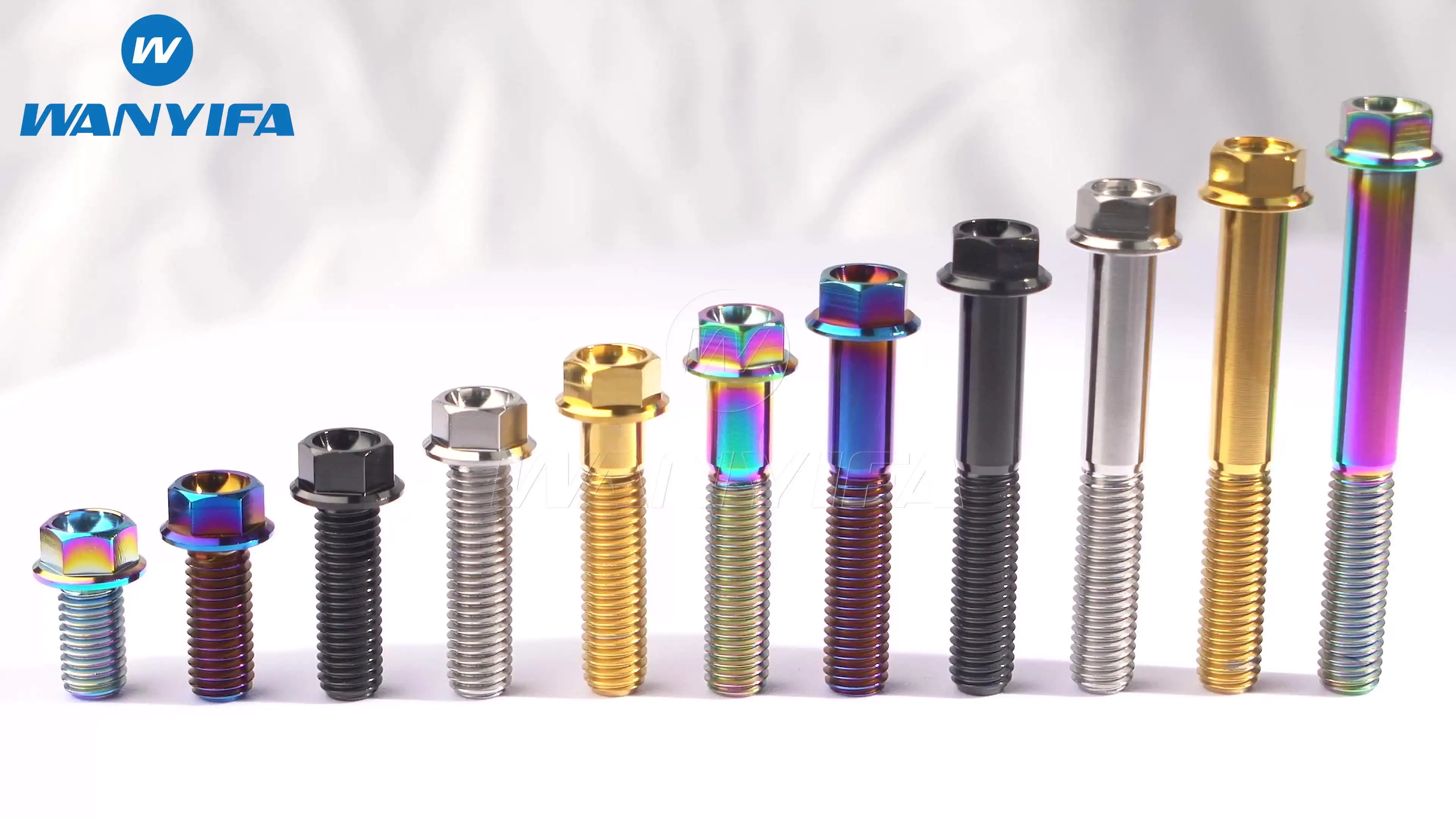 Wanyifa Титановый болт M8 x15