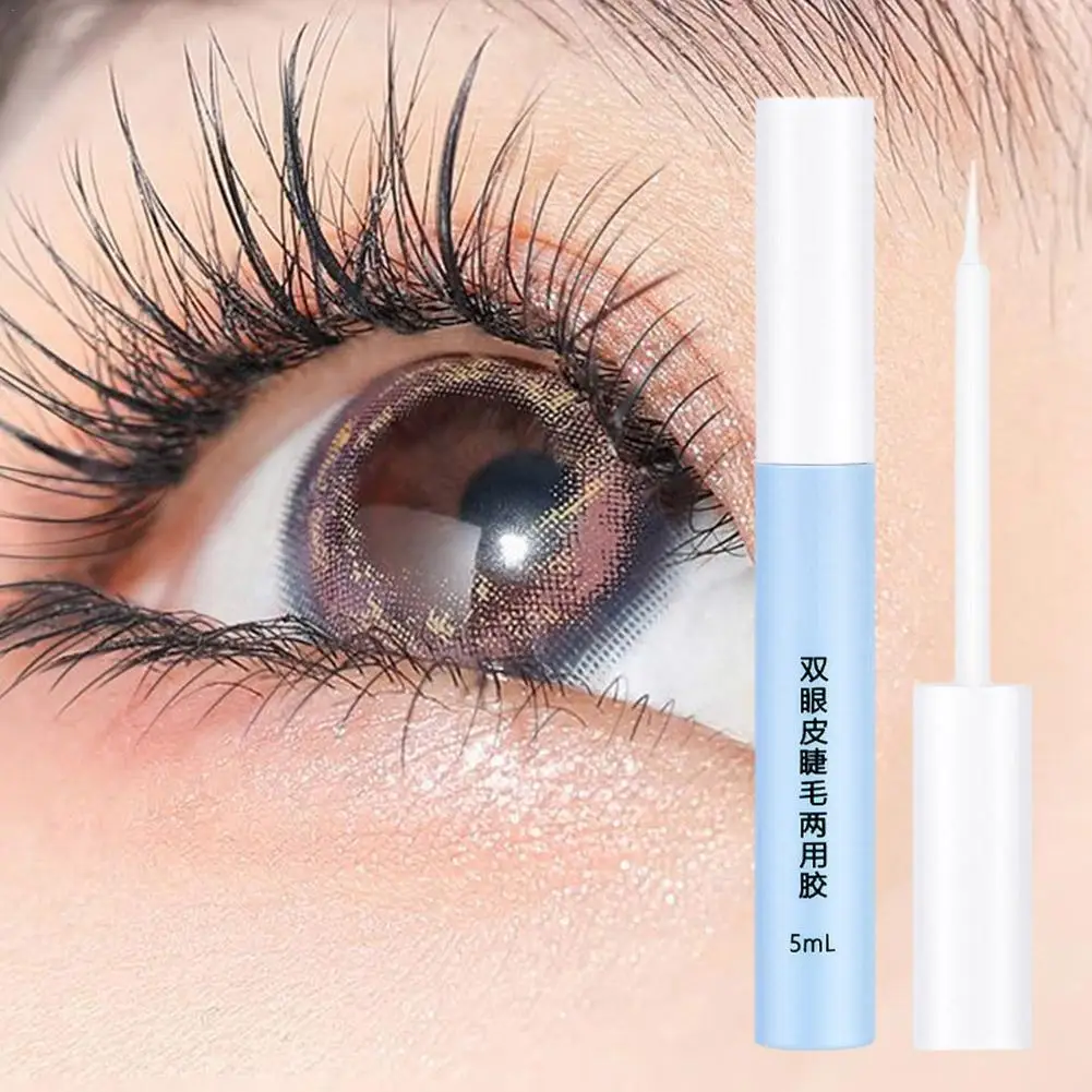 

5ml Clear Black Eyelash Glue Waterproof Fake Eyelashes Extension Glue Self Adhesive Professional False Lash Glue Makeup Cosmetic