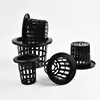 50Pcs Black White Soilless Mesh Plant Grow Pot， Net Basket Holder Vegetable Nursery Cup tray Sponge Hydroponic Colonization Pots 2