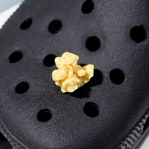 Crocs tasarımcı All-match kalite için simüle gıda Charms komik takunya kot karikatür aperatifler Crocs moda için sevimli ayakkabı Charms