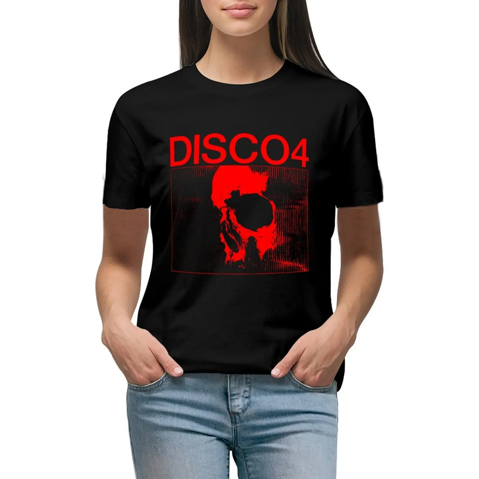 

DISCO4 T-shirt tees summer top t-shirts for Women pack