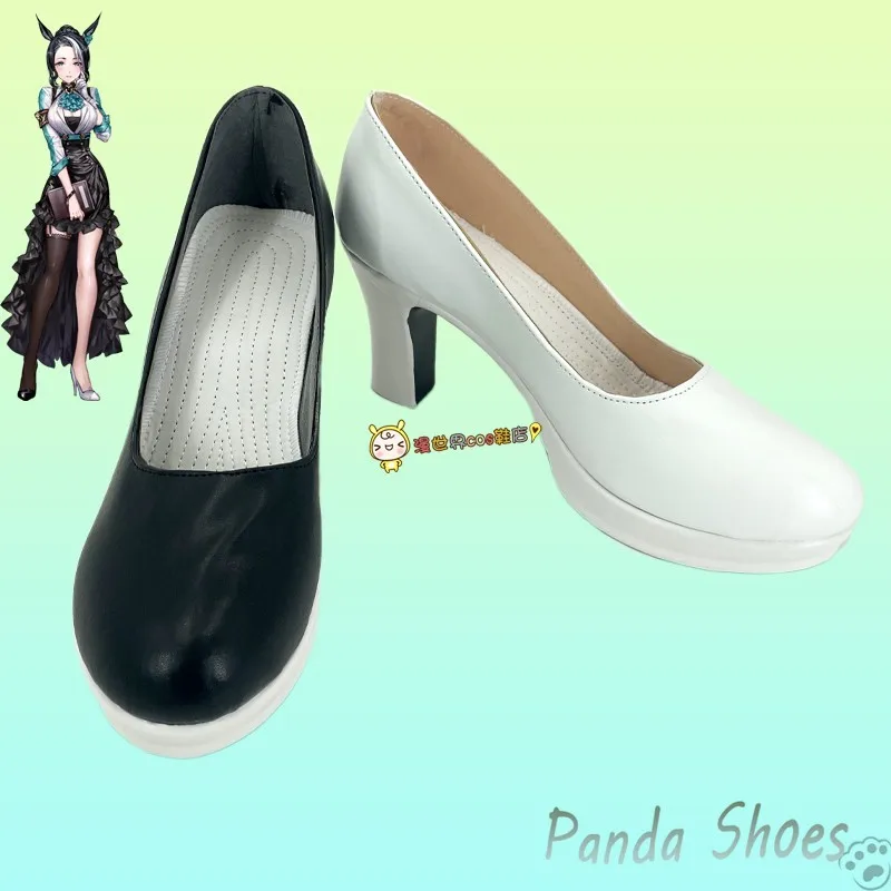 

Umamusume Pretty Derby Mejiro Ramonu Cosplay Shoes Anime Game Cos Shoes Cosplay Costume Prop Shoes for Halloween Party