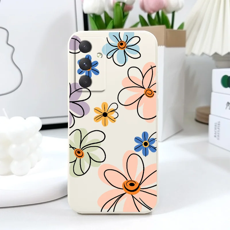 Hoop Flower Phone Case – Elegant Floral Design Cover
