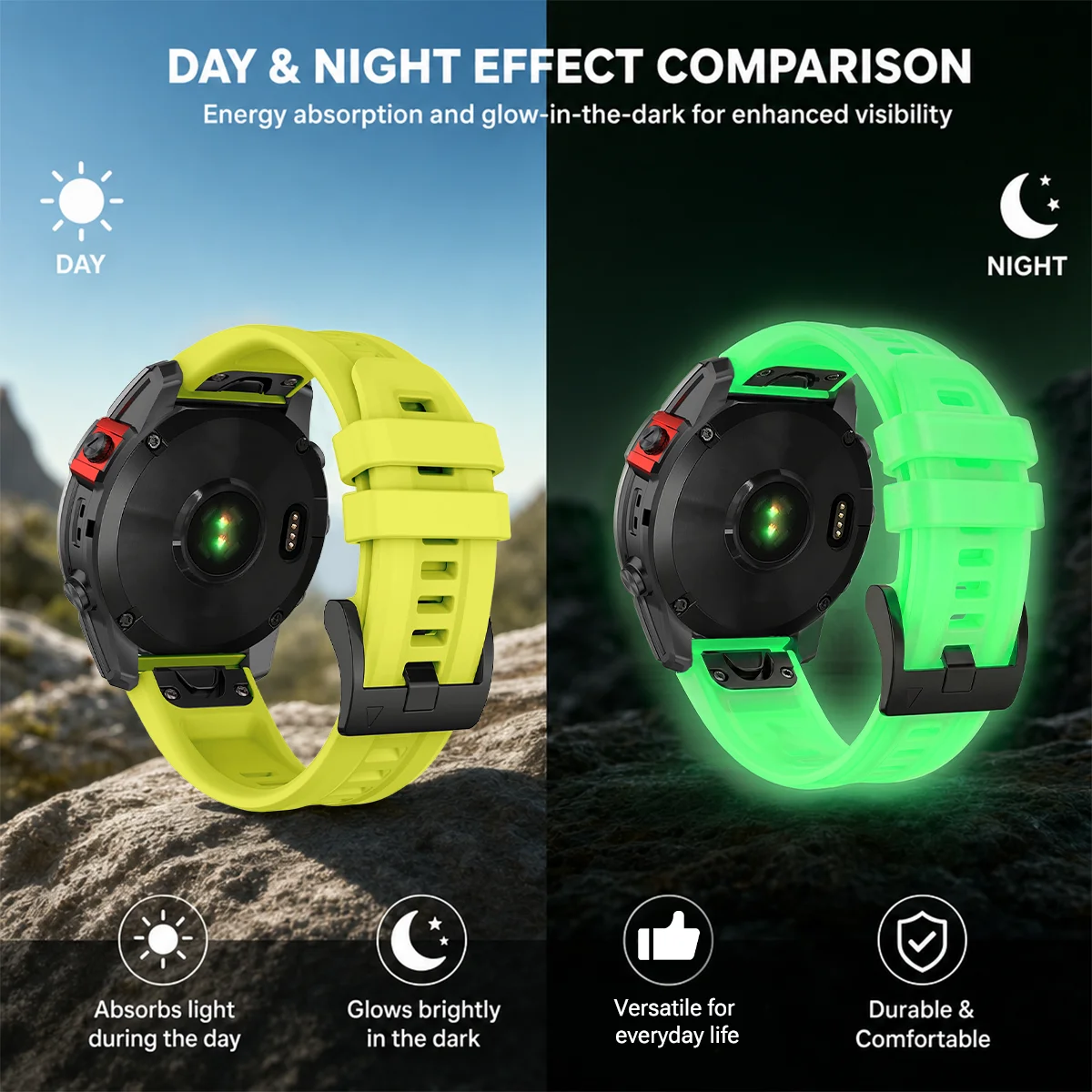 Luminous QuickFit Watchband - Premium Durable Strap