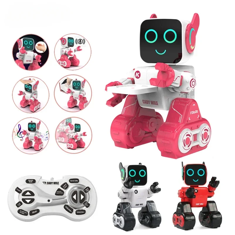 JJRC R4 Robot RC Intelligent Sense Inductive Remote Control Smart Robo Advisor Coin Bank Gift for Kids Boy Girl Educational Toys 2