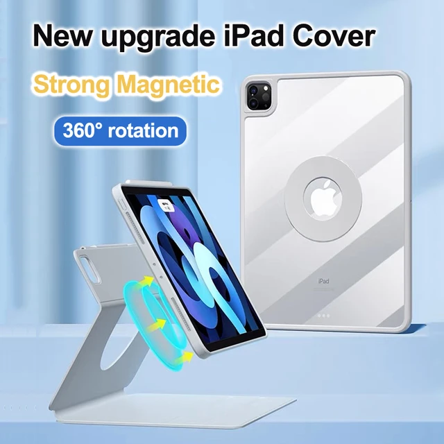 Coque de protection rotative à 12.9 °, étui pour tablette iPad Pro 11 10.9  Air 5 4 360 10e génération 7/8/9e génération Mini 6 - AliExpress