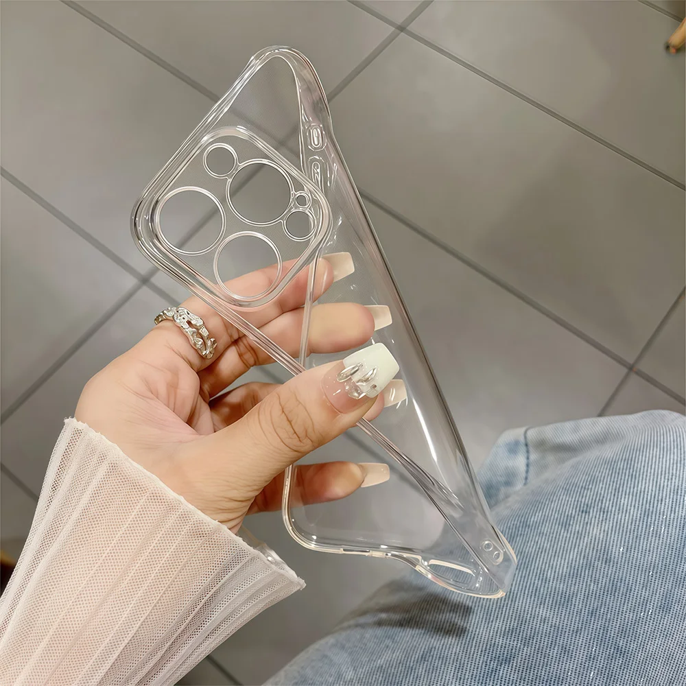 Daisy Smile Clear Soft TPU Phone Case Cover