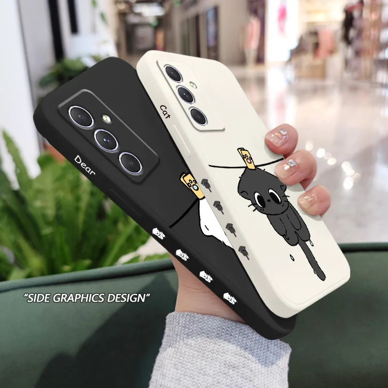 Sun Cat Liquid Silicone Phone Case - Vibrant and Protective Cover