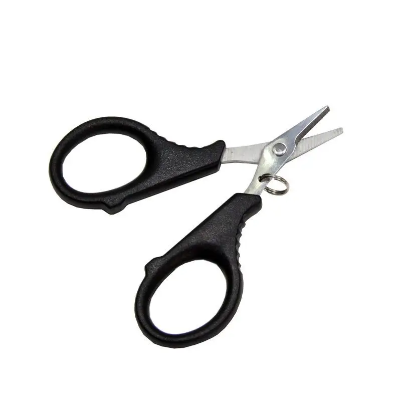 Fishing scissors titanium coating stainless steel for cutting PE braid line carp fishing