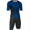 RIGHTTRACK Trisuit Men's Summer Triathlon Race Short Sleeve Skinsuit Clothing Swimming Cycling Running Competition Apparel 3