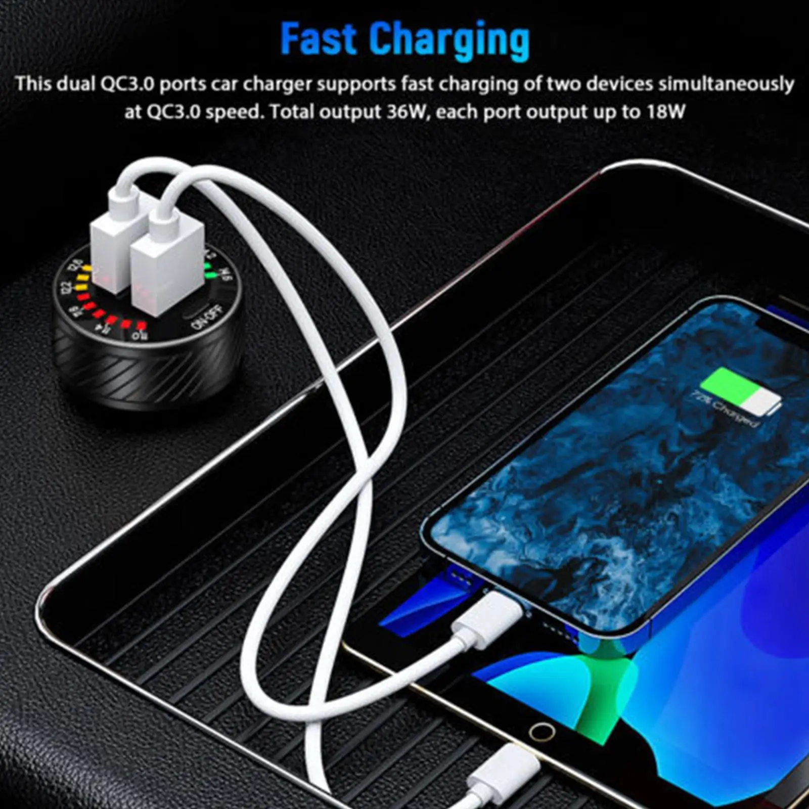 ޴  º   , USB  ,  QC3.0 ޼ ,  , а, 36W