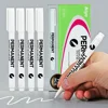 1/12Pcs Oily White Marker Pen Graffiti Pens Waterproof Permanent Gel Pencil Tire Painting Notebook Tyre Tread Environmental Pen 3