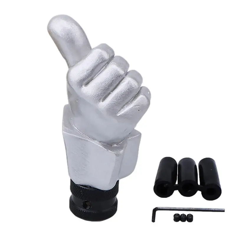 

Car Shift Knob Universal Gear Lever Knobs Manual Car Gear Shift Replacement Knob Car Shift Stick Handle Head With Thumb Up