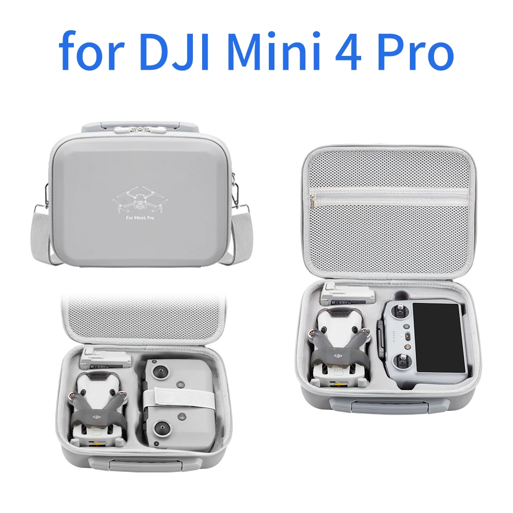 

Shoulder Bag for DJI Mini 4 Pro Storage Case Drones Accessories Handbag DJI Mini 4 Pro Suitcase Hardshell Anti-fall Carrying Box