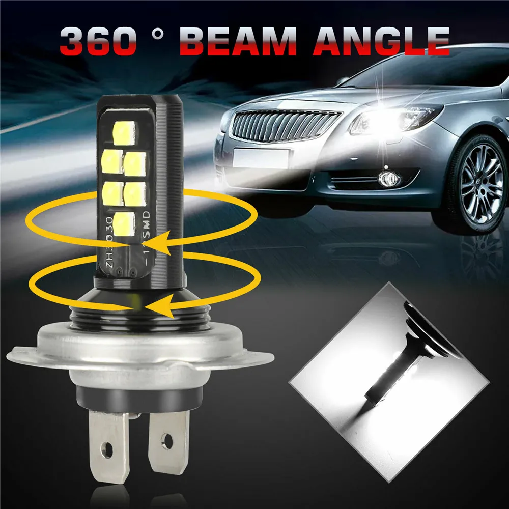 LED Ʈ  Ϲ 60W 52000lm 6000k 0W 52000lm 6000k ڵ ׼,  Ʈ H7 H4
