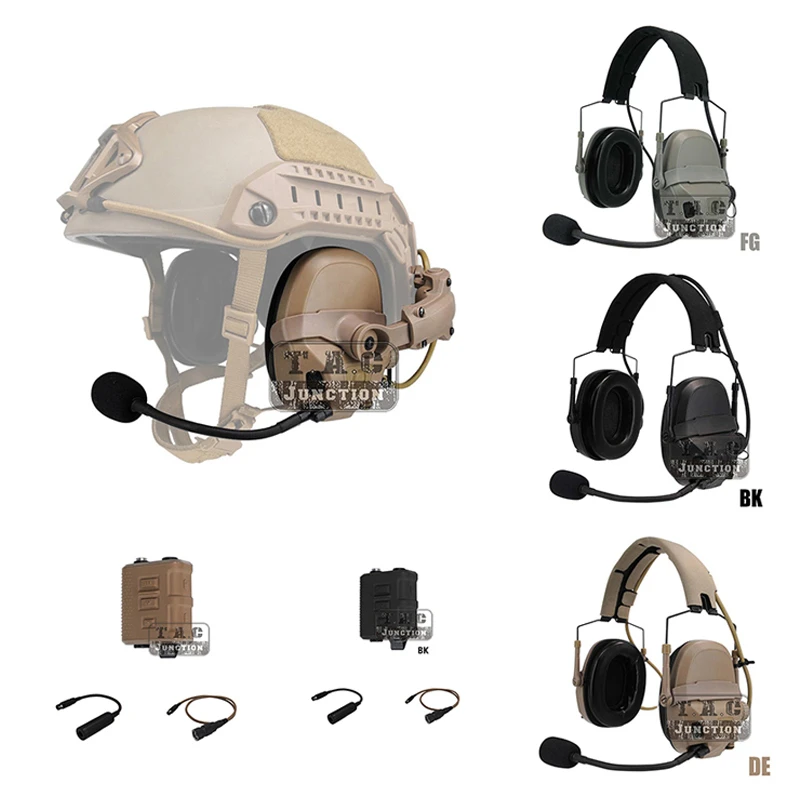 New Ops Core AMP Headset Kit (NFMI Capable) Connectorized Crye DevGru