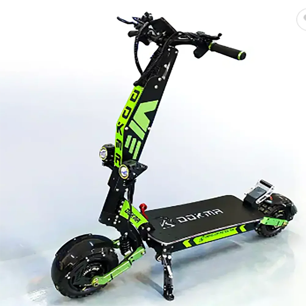 11 Inch Dokma 72V5600W/7000W/8000W Top Speed 85-95km/h Off-road Electric Scooter ZP