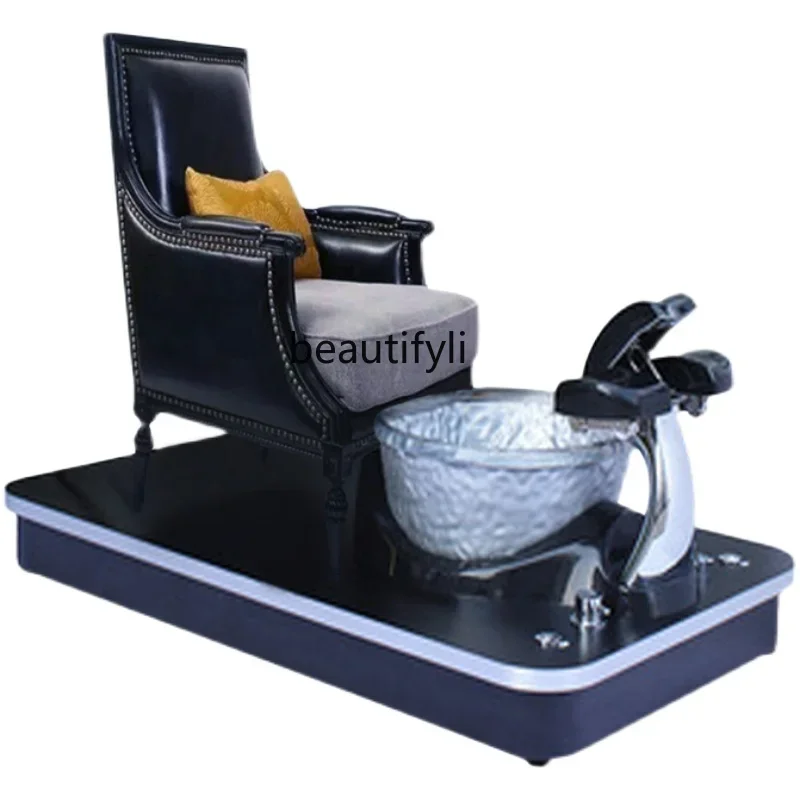 Manicure Foot Bath Spa Massage Chair Hand and Foot Care Special Sofa Nail Salon new nordic nail table and chair set single double special economy iron iron net red gold nail art