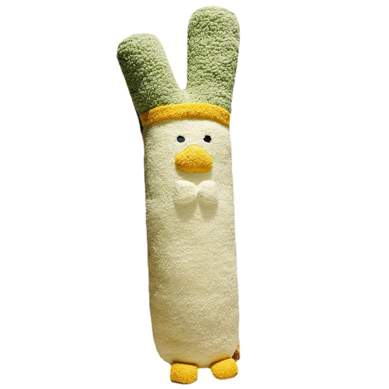 

FOR Creative Onion Duck Plush Pillow Green Onion Duck Doll Sleeping Doll Doll Funny Female Birthday Present