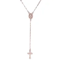 2026 New Fashion Vintage Christian Cross Bohemia Religious Rosary Pendant Necklace for Women Charm Fashion Jewelry Gifts - Image 3