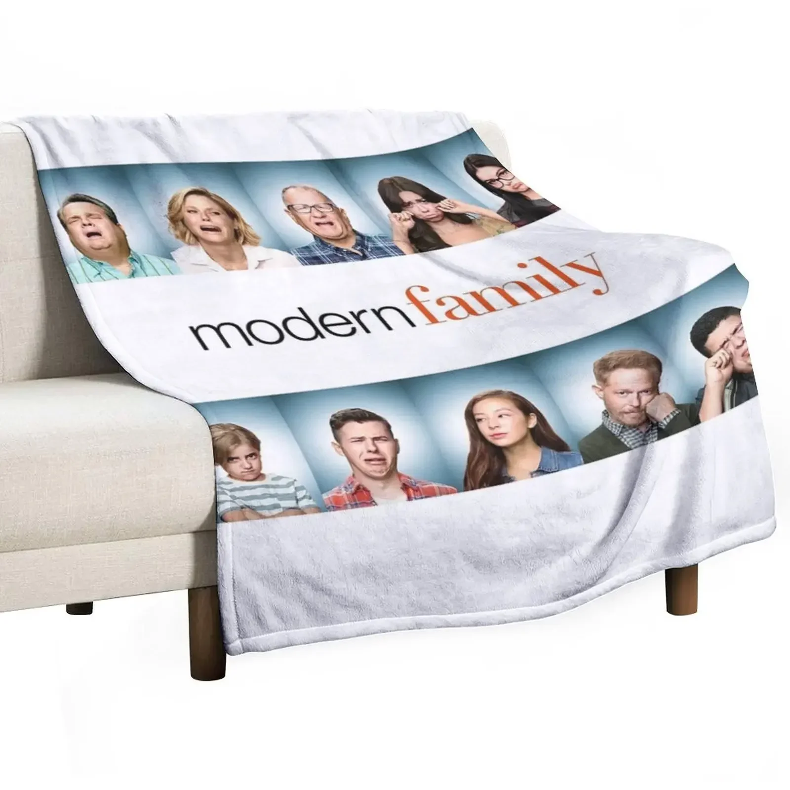 

Modern Family Throw Blanket Multi-Purpose Comforter Blankets