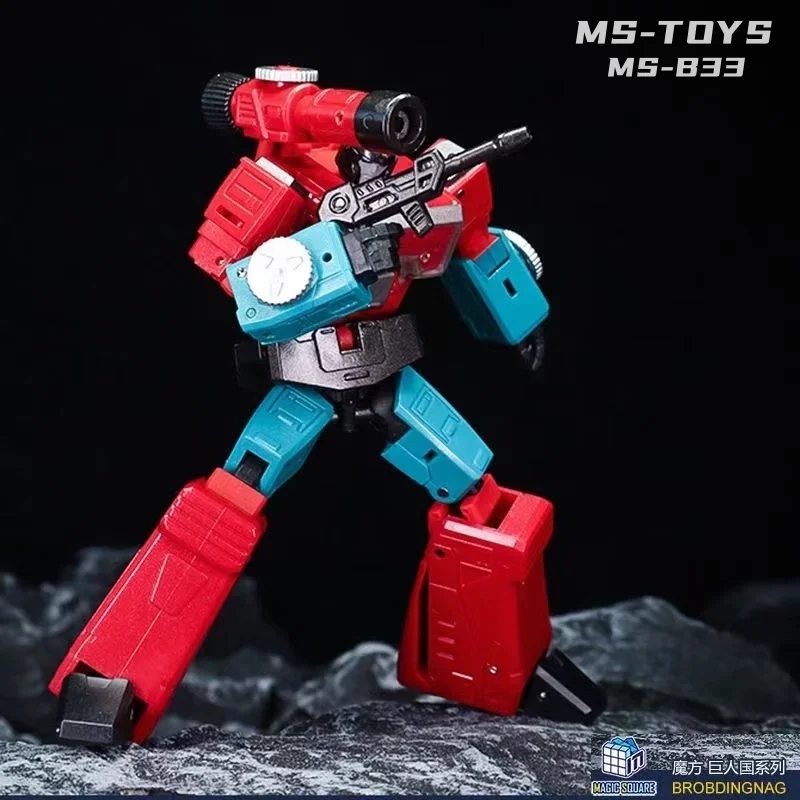 Magic Square Transformation Ms-Toys Ms-B33 Msb33 Percettore Nuovo Colore Deadly 2.0 G1 Action Figure Toy