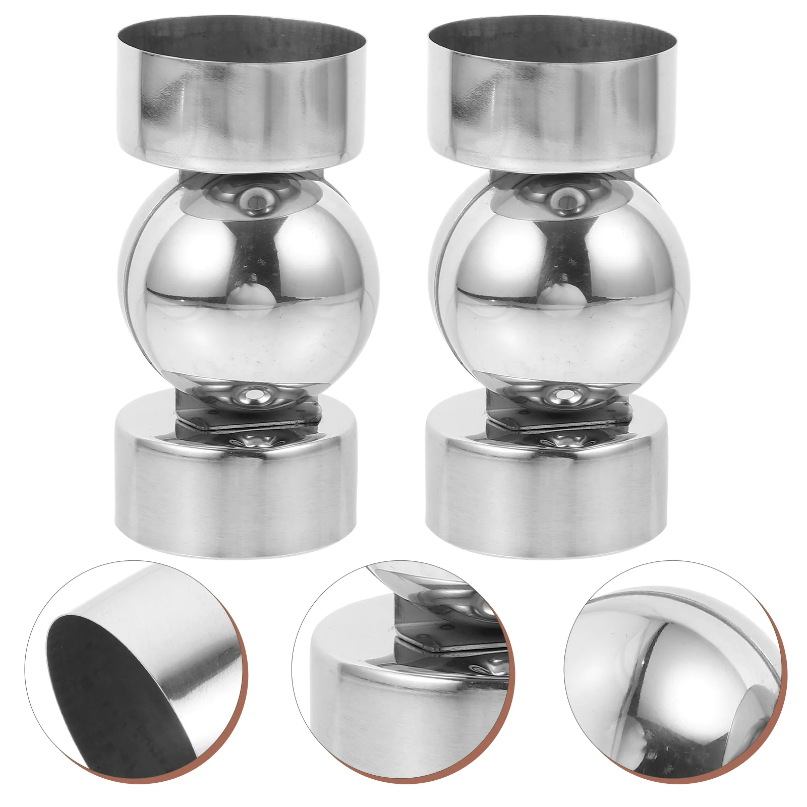 

Лестничные заглушки для поручней, лестничные круглые фитинги, деревянные поручни, металлические заглушки