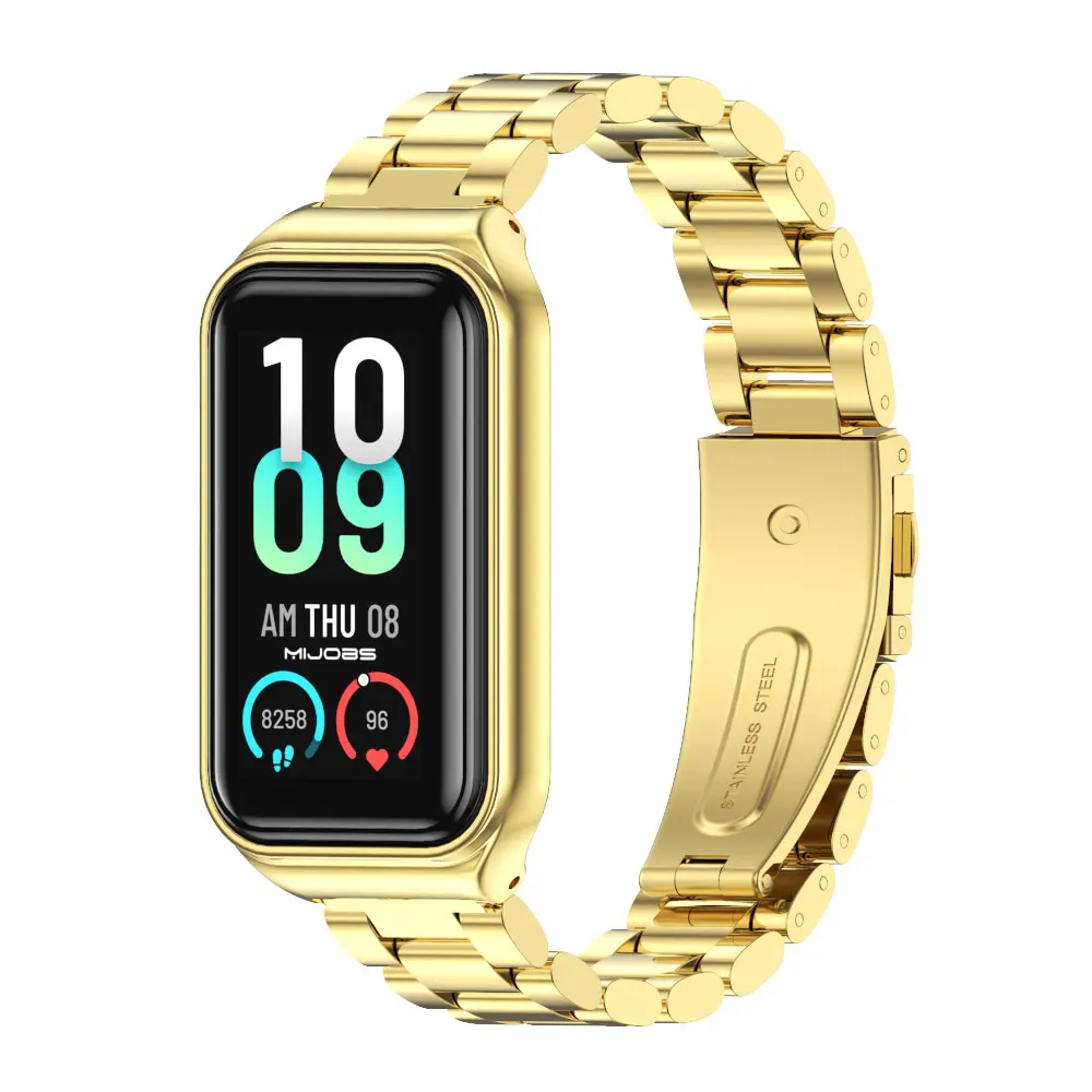 Metal Bracelet for Amazfit Band 7 Strap Smart Watch Correas Pulseira for  Huami Amazfit Band 7 Global Version Replacements