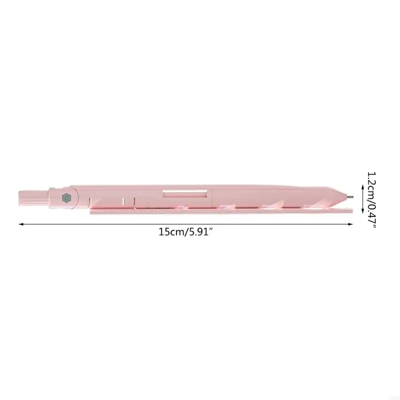 12PB 4 in 1 Rular Pencil, Student Geometry Math for Office Geometry