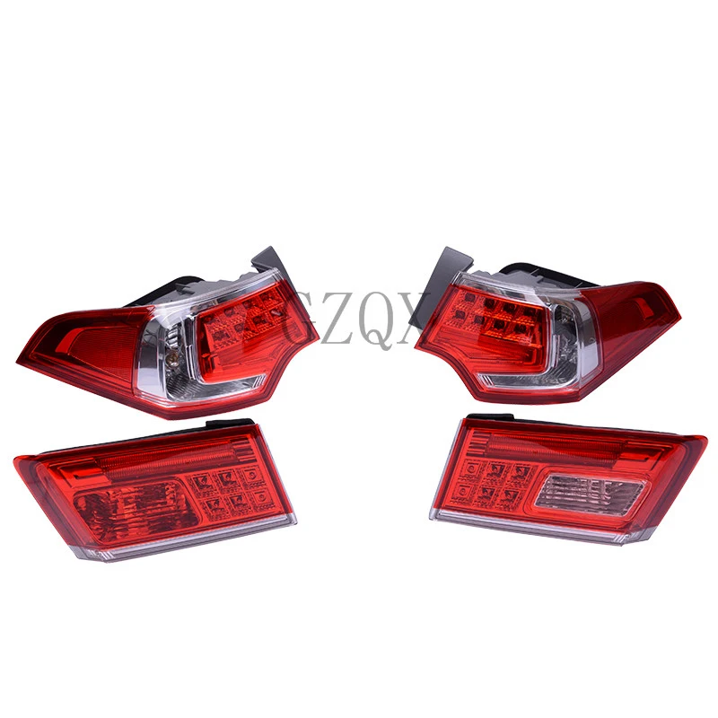 CAPQX 후면 헤드라이트 LED 후미등 어셈블리, 혼다 스파이리어 유럽 어코드 타입 CU2 CU1 34150-TP5-H51 용, 4 개