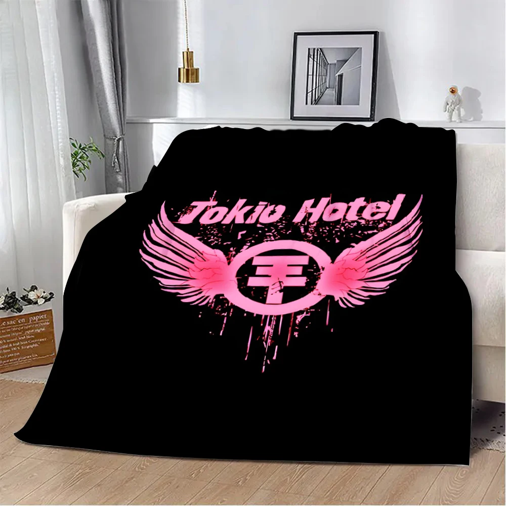 Tokio-Hotel Rock Band Bill Kaulitz Blanket Picnic Blankets