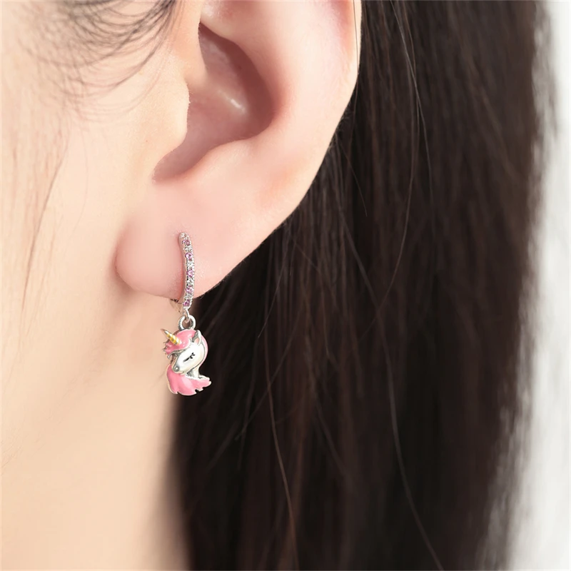Collier Et Boucles D'oreilles Arc-en-ciel En Argent Sterling 925 - Multicolore, Pour Femme, Neuf Sans Emballage