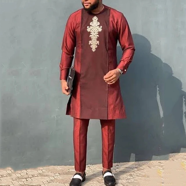 Ahmed Embroidered Kaftan Outfit