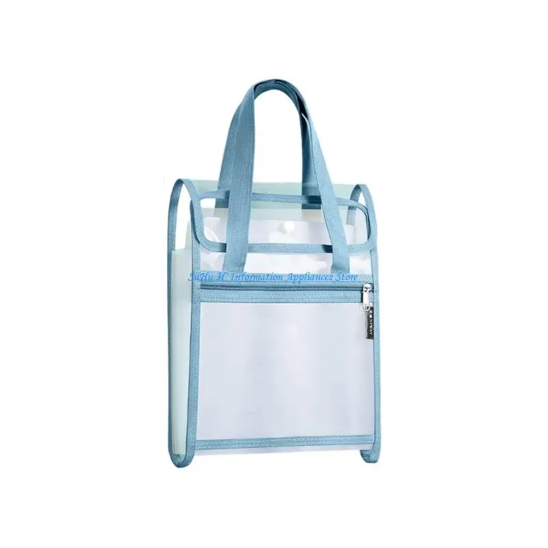 13 개의 포켓 확장 가능한 폴더 확장 파일 주최자 명확한 PVC 문서 폴더