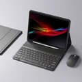 A black-mouse