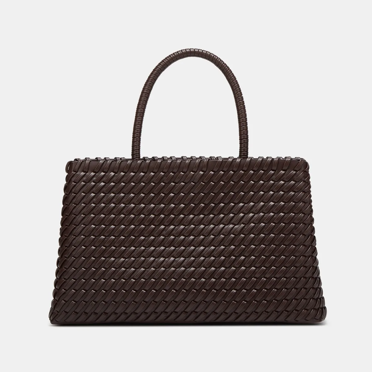 NEW Handwoven Basket Handbag Fashionable 2025 Shoulder Crossbody Bag Niche Design High-End Feel Soft Square Shape