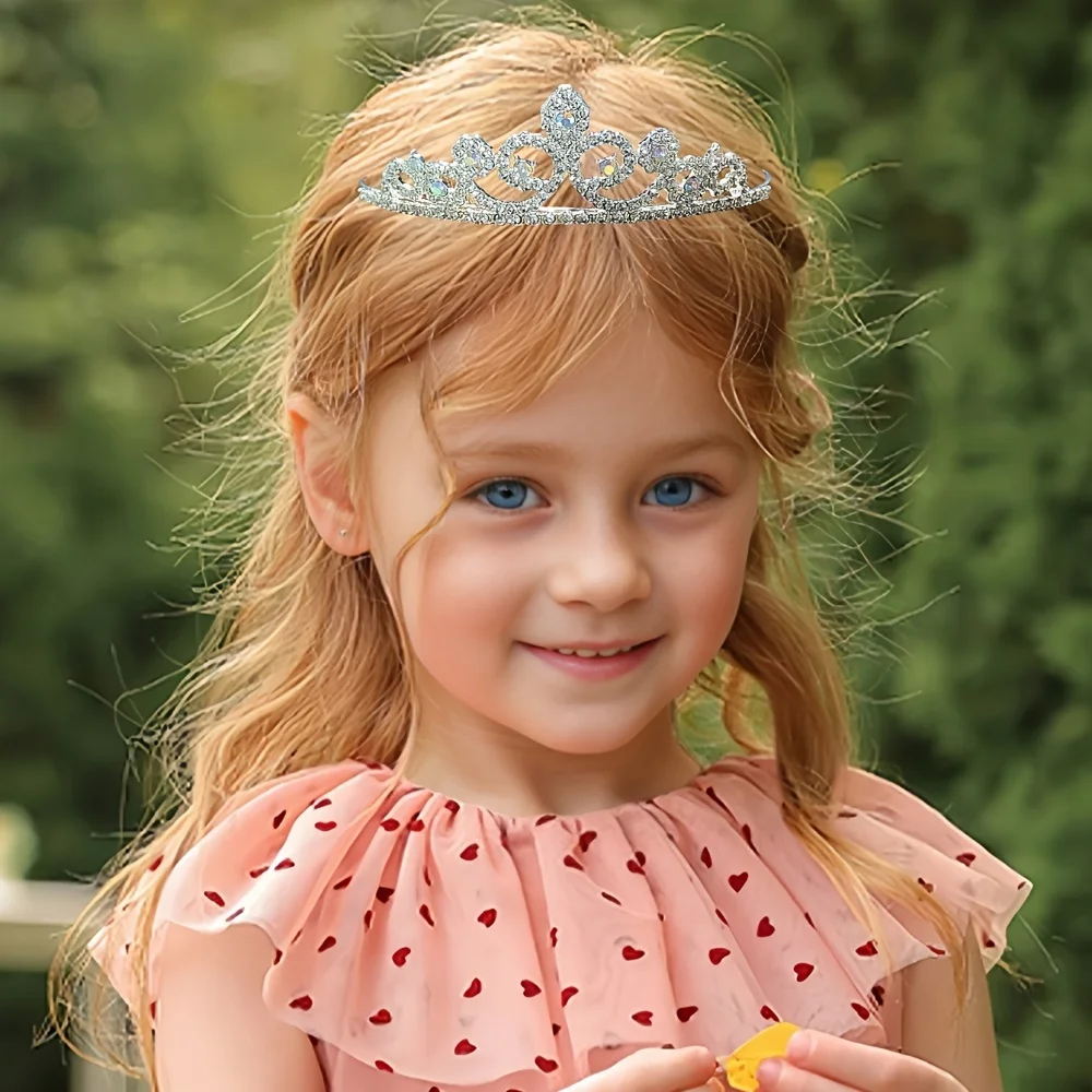 1 Piece Children’s Cute Crown Hair Hoop for Birthday Gifts for Girls Baby & Maternity
