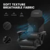 GTRACING LUFT-400 Mesh & Faux Leather Office Gaming Chair with Footrest 2