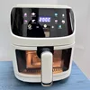 Air Fryer Visible Home New Multifunctional Oven Large Capacity Electric 110/220V English Screen Food Processor Kitchen Appliance 2