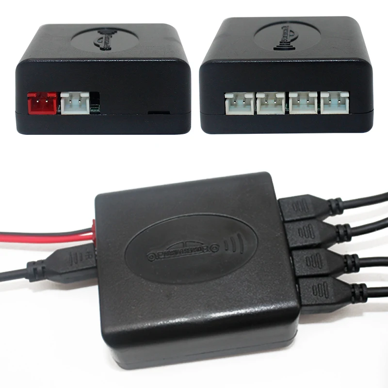 4 sensors Car Parking Sensor Kit Reverse Backup Radar Sound Alarm Indicator Probe System Alarm Safety Adjustable Speaker Buzzer 15