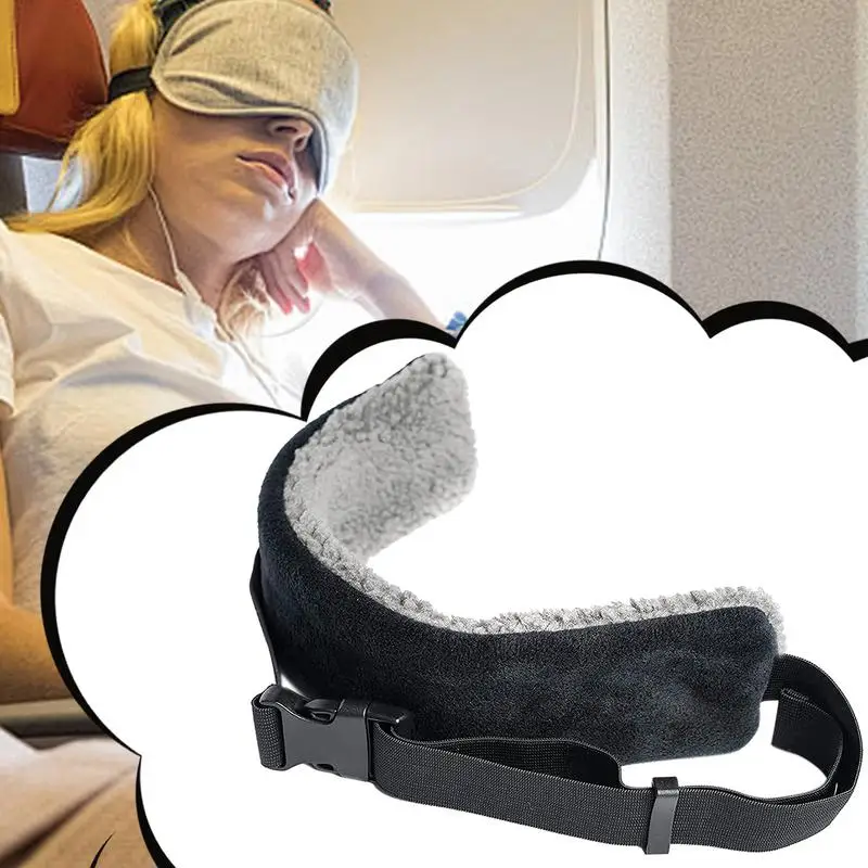 Airplane Heads Support Pillow Travel Neck Support Pillow Strap Multi-Purpose Airplane Travel Pillow for Car Airplane Home Work 5