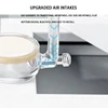 New aquarium CO2 atomizer transparent CO2 diffuser refiner integrated PC material special ceramic sheet fish tank CO2 atomizer 5