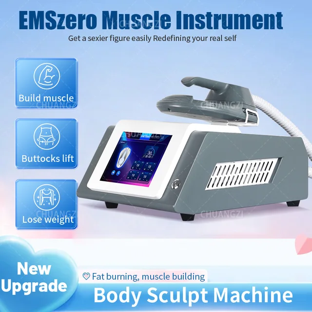 New RF EMS Sculpt Machine EMSzero Portable Pelvic Pad Muscle Stimulation Slimming Technology Body Sculpting Fat Electromagnetic 2