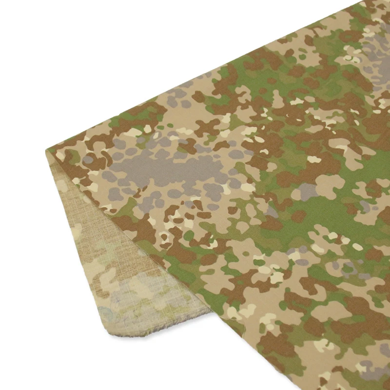 Flecktarn универсальная камуфляжная нейлоновая хлопковая ткань с защитой от инфракрасного излучения DIY тактические аксессуары для охоты