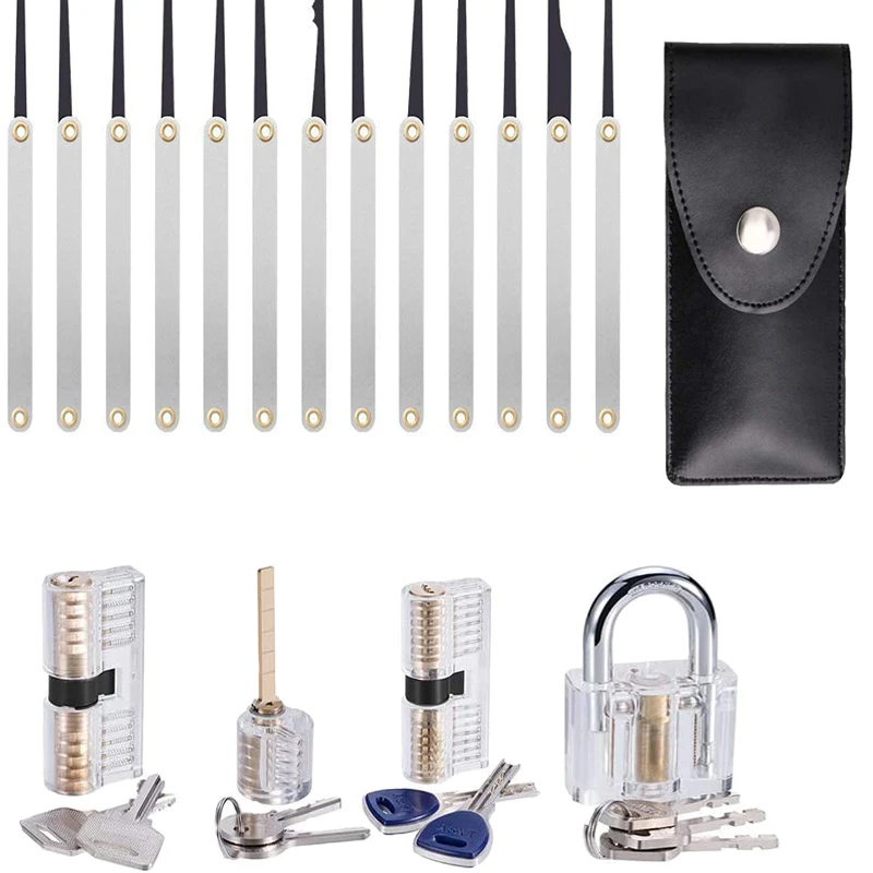 Professional Lock Pick Set Locksmith Tool Lock Pin Broken Key Extractor