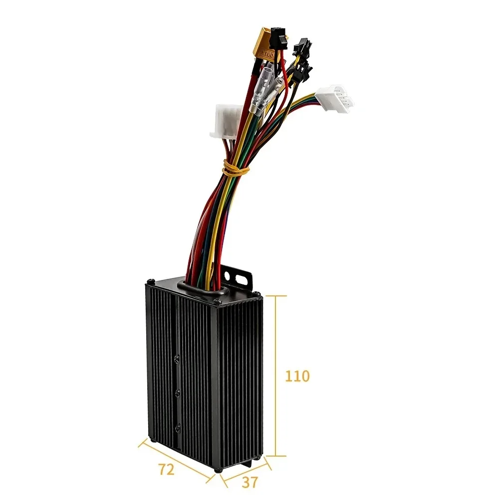 36V48V 500W1000W1500W 사인파 컨트롤러(SW900 LCD 디스플레이 포함) 스로틀이 있는 전기 자전거 스쿠터용 Ebike 컨트롤러