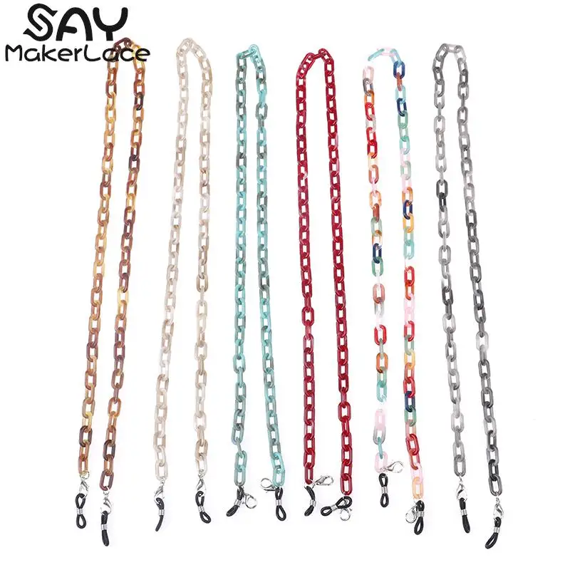 

1PCS Women Acrylic Glasses Chains Sunglasses Rope Neck Lanyard Anti Slip Eyewears