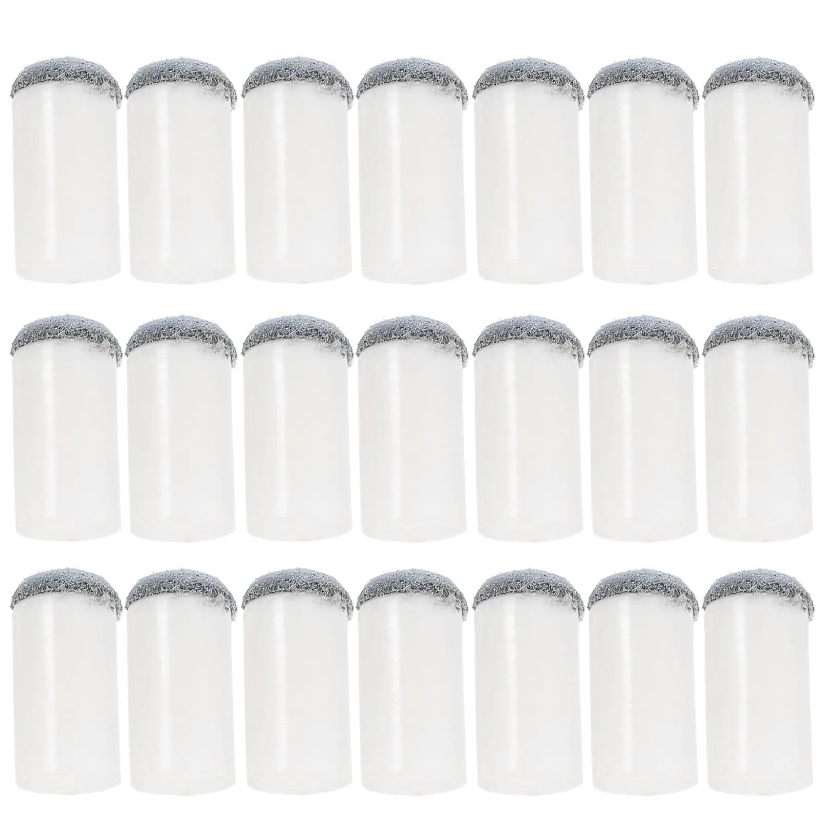 50 Pcs Head Cover Pool Cues Tips Replacement for Billiard Accessories Table Stick